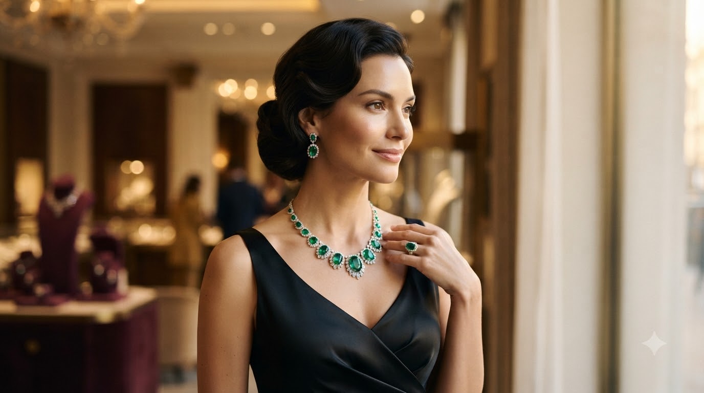 Aggarwal Jewellers Royal Emerald & Gold