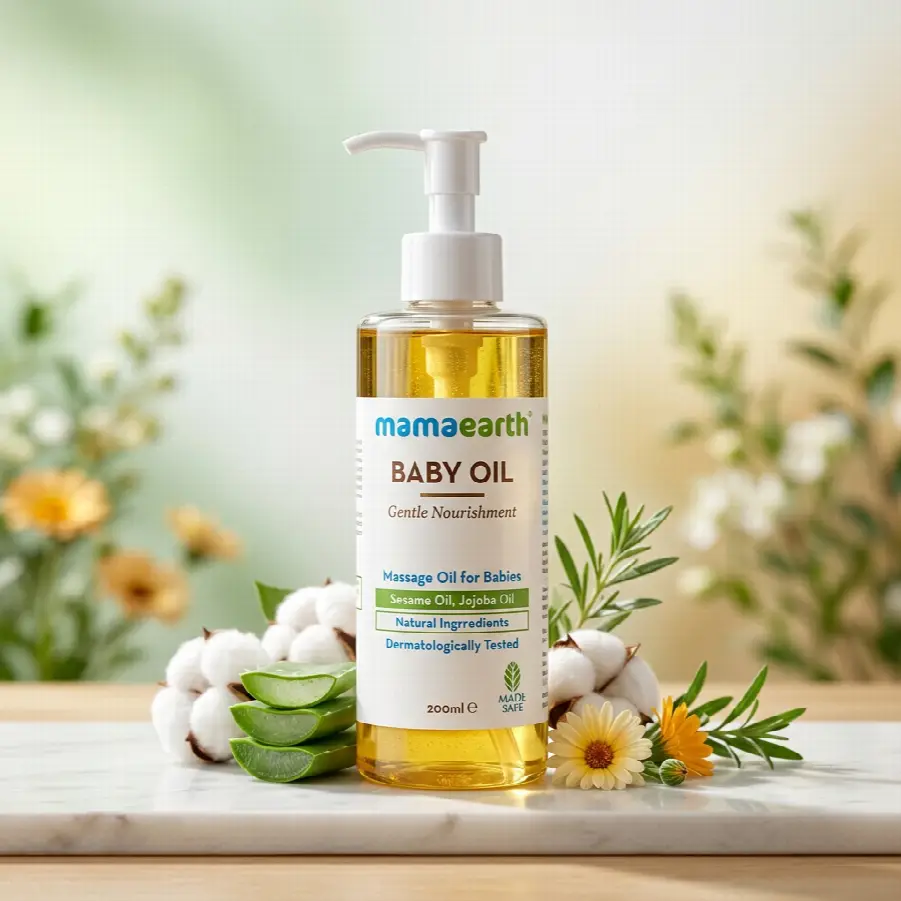 Mamaearth Baby Oil