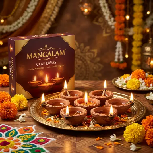 Mangalam Clay Diya