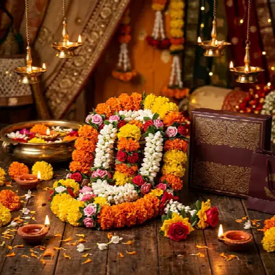 Artificial Flower Garland