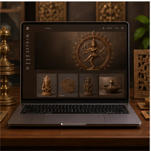 Sanjeevani Art & Crafts website project